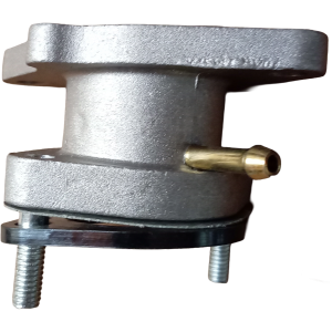 base de carburador cg200 pz30 recto c/euro aluminio xuri