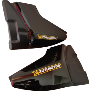 tapa lateral stiff 150 negro brillante xuri