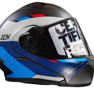 casco abatible 3120dv redone n.m az. visor sm ich
