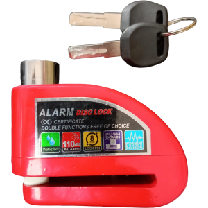 candado para disco con alarma impermeable xuri