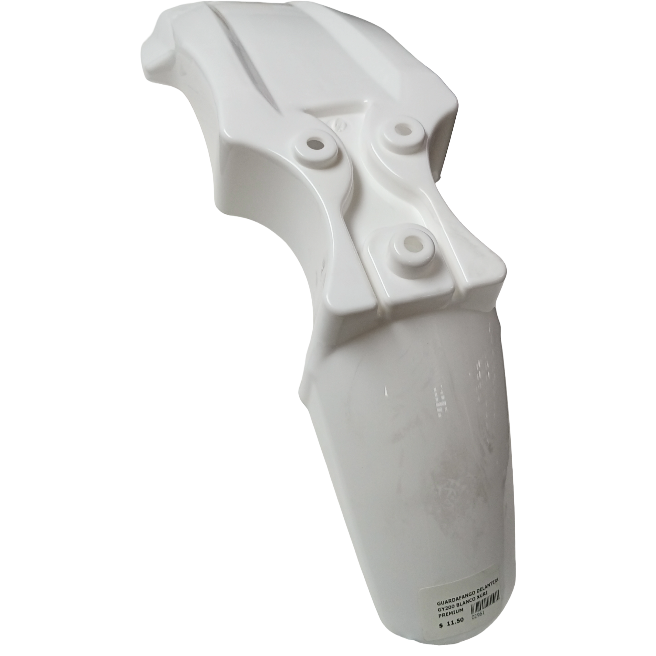 guardafango delantero gy200 blanco xuri guardafango delantero gy200 blanco xuri