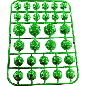 tapita perno plastica modelo 2 verde 5 sobres xuri
