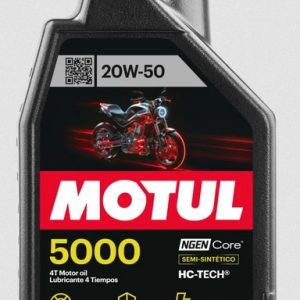 aceite 4t 20w50 5000 semi sintetico motul