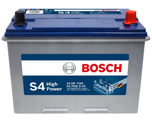 bateria 70ah 12v 34 hp s4 bosch bateria 70ah 12v 34 hp s4 bosch