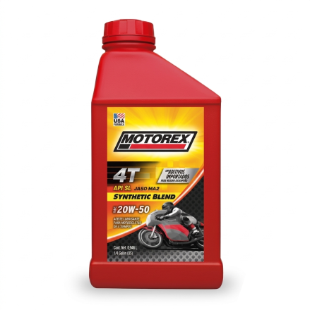 ACEITE 4T 20W50 SEMI SINTETICO MOTOREX