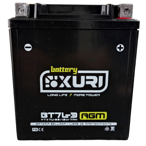 bateria agm ytx7l 3 xuri premium