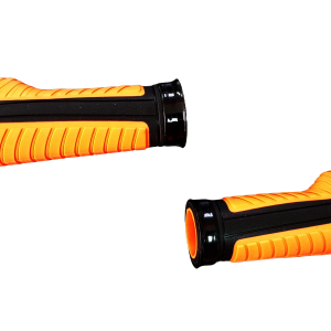 grips manubrio con apoyo naranja